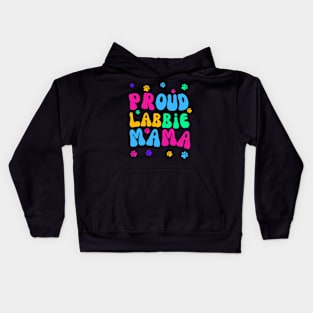 Proud Labbie Mama Kids Hoodie